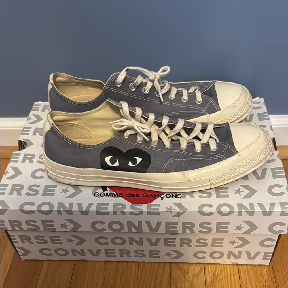 Converse x Comme des Garçons Gray Sneakers